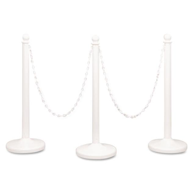 Rental store for WHITE STANCHIONS SET W CHAINS in Covington LA
