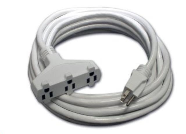 Rental store for 50 ft 12GA EXTENSION CORD, WHITE in Covington LA
