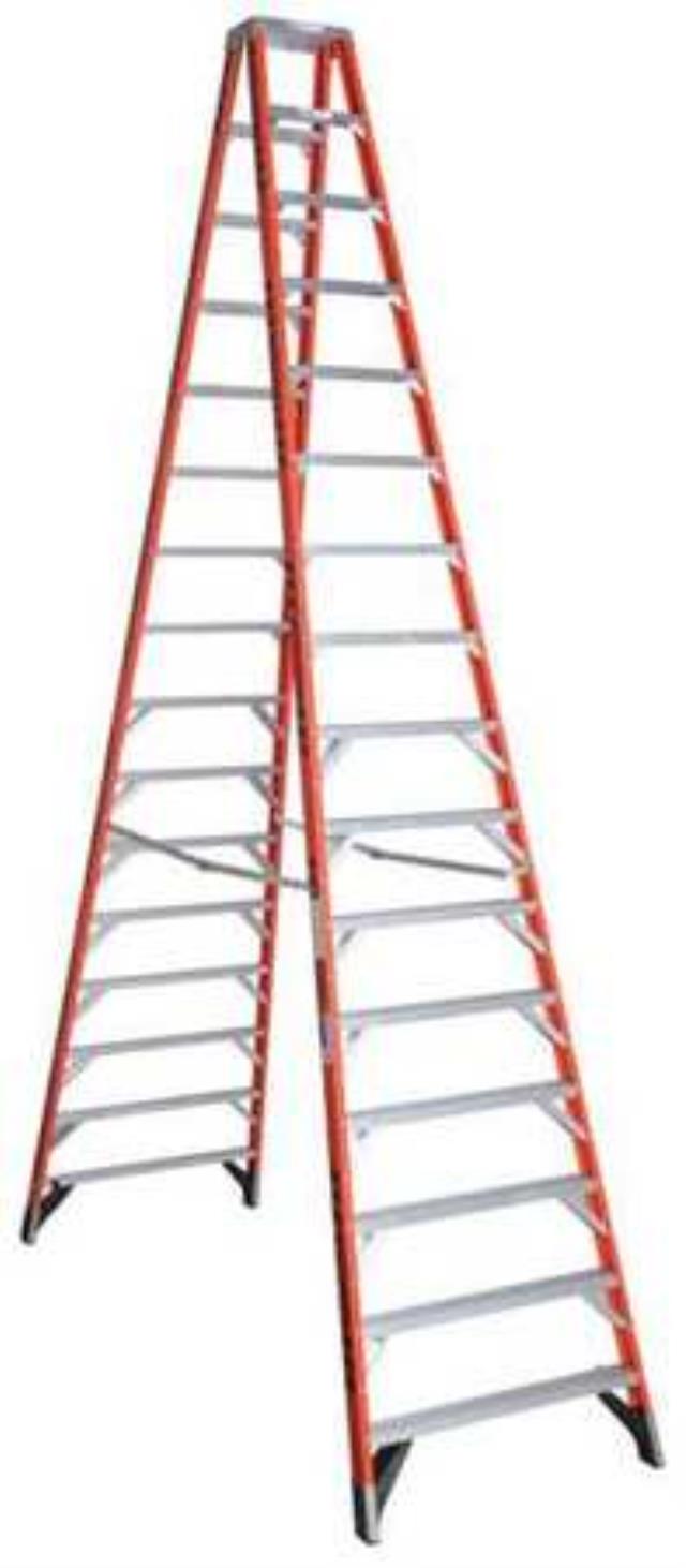 Rental store for 16 FOOT 2 PERSON FIBERGLASS STEPLADDER in Covington LA